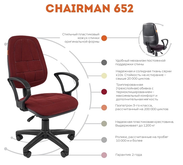 CHAIRMAN 652 CHAIRMAN 652