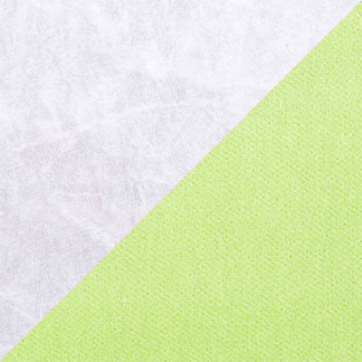 Light_01-02 Белая-зеленая ткань