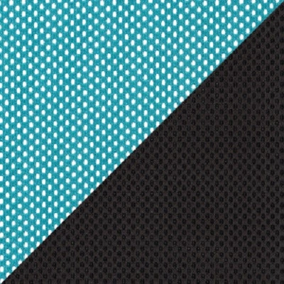 DW Голубой акрил сетка-черная ткань