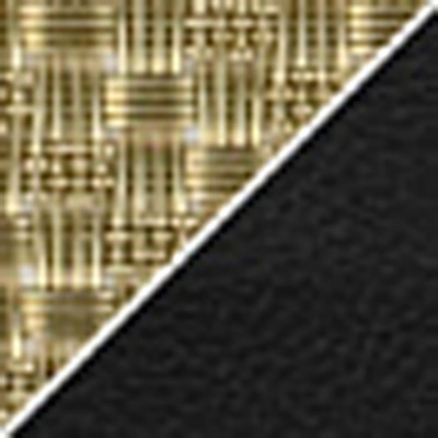 Золотой ротанг-Черная сетка