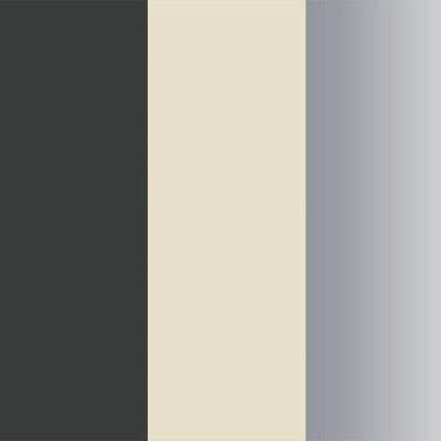 Антрацит-Ваниль глянец-Нержавеющая сталь-Хром