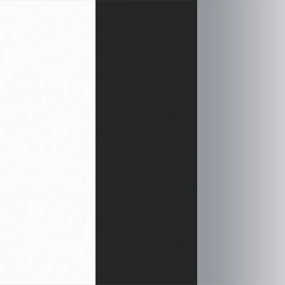 Белый бриллиант-Графит глянец-Нержавеющая сталь-Хром