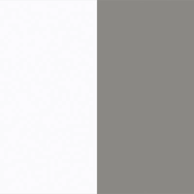 Белый бриллиант-Металл серый