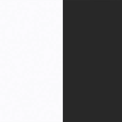 Белый бриллиант-Металл черный