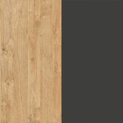 Тиквуд светлый-Металл антрацит