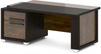Стол руководителя с тумбой Grace L-110