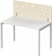 Forest Office A105.0704 Экр фронтальный / боковой, с декором 