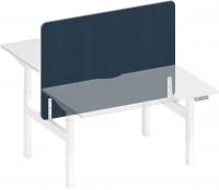 Экран настольный фронтальный тканевый с кабель-каналом ELEVO А2  446.02