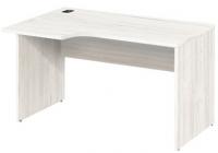 Стол письменный эргономичный с заглушкой кабель-канала LEMO L-34L