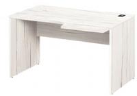 Стол письменный эргономичный с заглушкой кабель-канала LEMO L-34R