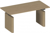 Стол руководителя на электроприводе, без экрана ION ИН 102 ГР