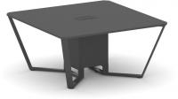 Стол переговорный квадратный STEEL MEET KD-PR.B.SP-08